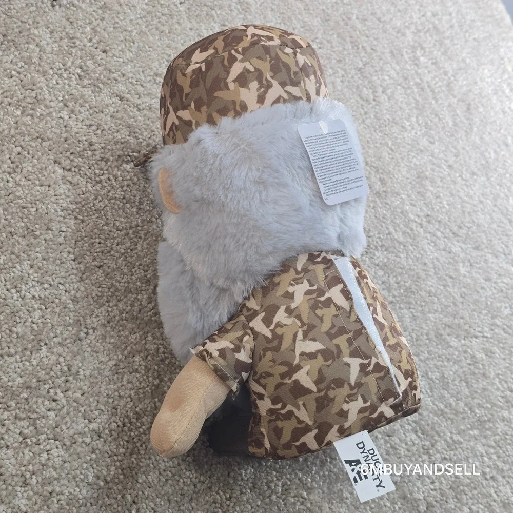 Duck Dynasty Si Robertson Talking Plush Camo Hat Beard A&E Commonwealth 2013